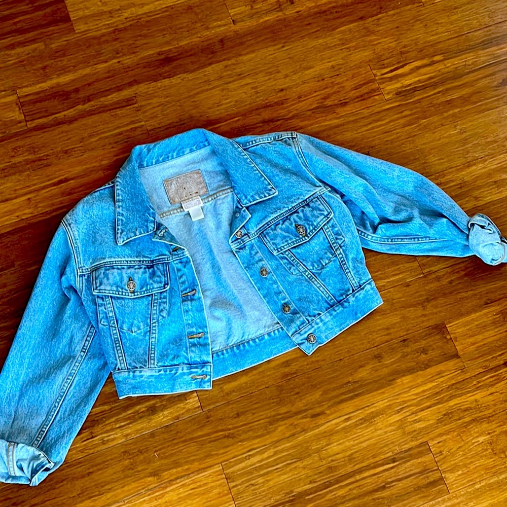 Cropped Jean jacket